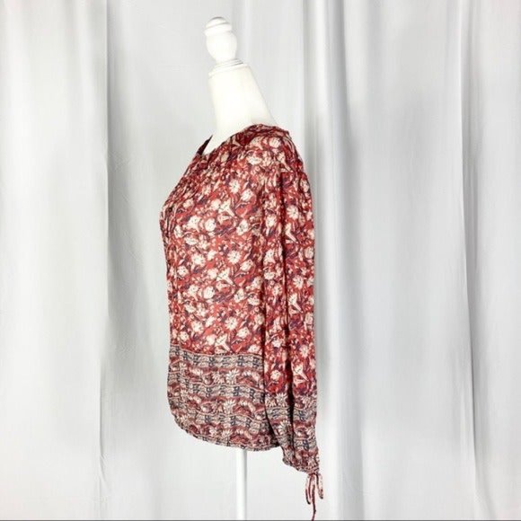 🍄Host pick 💕 NWT Lucky Brand peasant top size PS - Picture 7 of 13